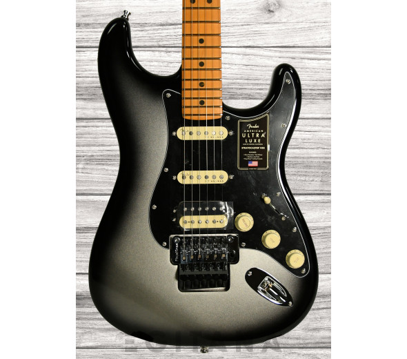 Fender American Ultra Luxe Strat HSS FR SB 